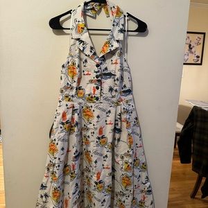 NWOT ModCloth retro style dress size medium